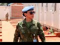 Minusca Peacekeeper receives the UN gender Award