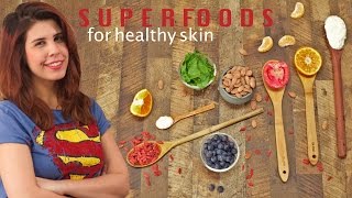 5 Foods For Glowing Skin - Superfoods | Healthy Food Ideas - Glamrs