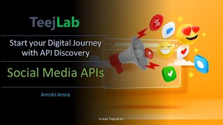 Social Media APIs in API Discovery Platform