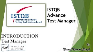ISTQB Test Manager | Introduction