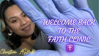 Welcome Back to the Faith Clinic ✝️ Follow Up Visit- Role Play ✨Christian ASMR