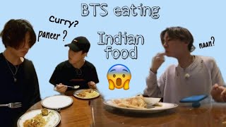BTS Trying Indian Food For First Time || BTS eating Indian Food 🇮🇳