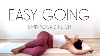 6 Minute Lazy Morning yoga Stretch