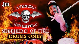 Avenged Sevenfold - Shepherd of Fire (Drum Cover) | Drums Only | JamesM