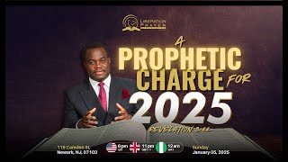 LIBERATION PRAYER MIN || A PROPHETIC CHARGE FOR 2025  || MIN SEYI ADESIYAN