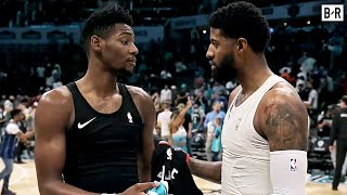 Paul George & Brandon Miller Swap Jerseys After Clippers-Hornets Game