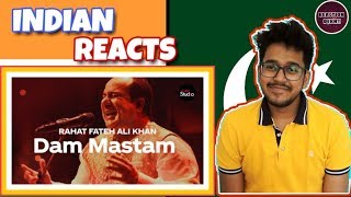 Indian Reacts To :- Dam Mastam | Rahat Fateh Ali Khan | Coke Studio Season 12