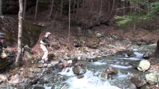 Tenkara 2013 Mar.イタリアから来たニンフィングの名手がテンカラ竿を振る