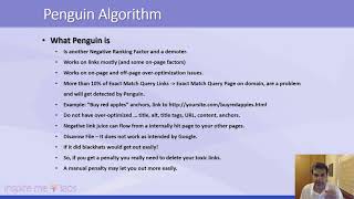 Penguin Algorithm - Part 1