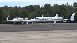 Beechcraft Starship N723SC Start up and Take off Extended Cut
