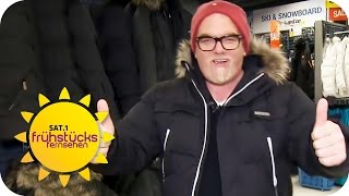 Winterjacken TEST mit DJ Ötzi | SAT.1 Frühstücksfernsehen