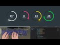 ASMR Programming - Countdown Timer in Vanilla Javascript | Html CSS - No Talking