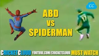 AB de Villiers CAREER BEST ACROBATIC CATCHES Like a Spiderman !! AB de Villiers CAREER BEST ACROBATIC CATCHES Like a Spiderman !!