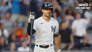 Yankees lose Giancarlo Stanton to IL before Subway Series | New York Post Sports