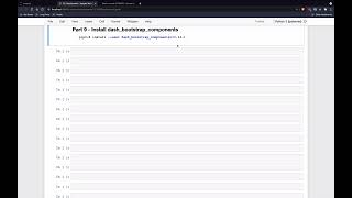 09 Install dash bootstrap components