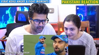Pakistani Couple Reacts To Virat Kohli Top 7 Fights & Angry Moments In Cricket