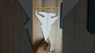 Realistic plane/ असली जैसा दिखने वाला पेपर प्लेन ✈️✈️✈️ #shorts #plane #trending