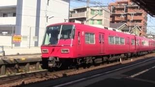 名鉄1200系 本星崎駅通過ミュージックホーン