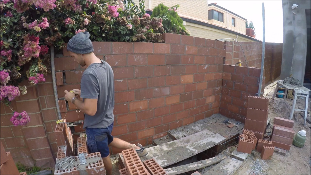 Bricklaying Project Youtube
