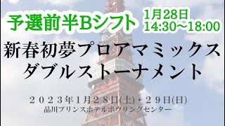 【予選前半Bシフト】新春初夢プロアマミックスダブルストーナメント