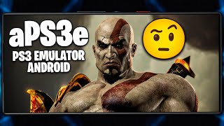 APS3E - NEW PS3 EMULATOR FOR ANDROID! | TESTING ON SEVERAL CELL PHONES! | aps3e android emulator