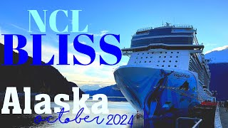 NCL BLISS ALASKA CRUISE October 2024 Glacier Bay Juneau Skagway Victoria