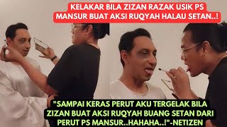 RAMAI BERDEKAH BILA ZIZAN RAZAK USIK PS MANSUR SAMPAI MELATAH..!