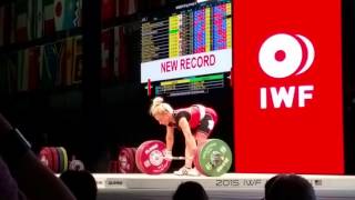 Boyanka Kostova  (AZE), 252 kg Total, World Record