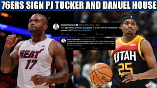 76ERS SIGN PJ TUCKER AND DANUEL HOUSE IN 2022 NBA FREE AGENCY