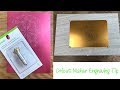 Cricut Maker Engraving Tip