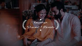 Kesariya Song Slowed + Reverb | kesariya tera ishq hai piya arijit singh | kesariya song brahmastra