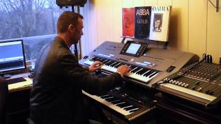 Jermaine Jackson \u0026 Pia Zadora When the Rain Begins to Fall Yamaha Tyros 5 Roland G70 By Rico