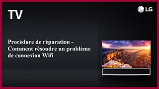 Procédure de réparation : Problème de connexion Wifi