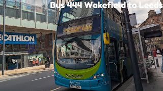 444 Bus Wakefield To Leeds | August 2024