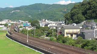 【鉄道走行動画】JR土讃線 土佐一宮→布師田 特急「南風8号」 5輌(2700系)