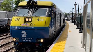 Scenic ride on the LIRR Port Jefferson branch plus trackside action with them horns!!!! 5/18/22