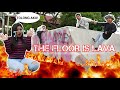 LEGENDARIS! TANTANGAN THE FLOOR IS LAVA😱, BIAN KOK NANGIS? | Mikael TubeHD