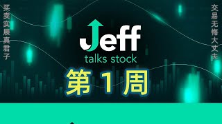 15万美金账户交易每周回顾 --- 第1周 #杰夫美股，#JEFF账户，#真实美股账户，#杰夫盘中直播