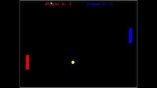 Simple Ping Pong Game in Python 3 - From FreeCodeCamp Tutorials - Learning Python 3