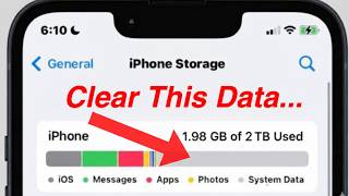 How to delete System Data for FREE on iPhone! (including iOS 26+)