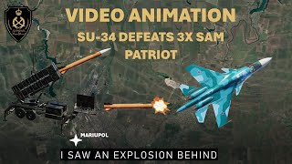 Su-34 Defeats Patriot Real Life Video Illustration - Не сегодня