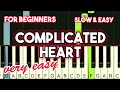 MICHAEL LEARNS TO ROCK - COMPLICATED HEART | SLOW & EASY PIANO TUTORIAL