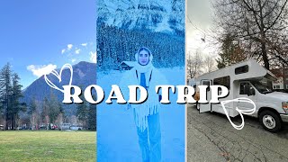 ( Kurdish Vlog ) Road trip to Banff \u0026 Calgary, timhortons, winter break, coffee, family, Lake Louise