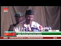 we shall be open transparent and responsible inec chairman assures nigerians