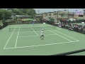 2011全国選抜ジュニアテニス選手権大会 u14準決勝 山﨑純平 vs 福田創楽