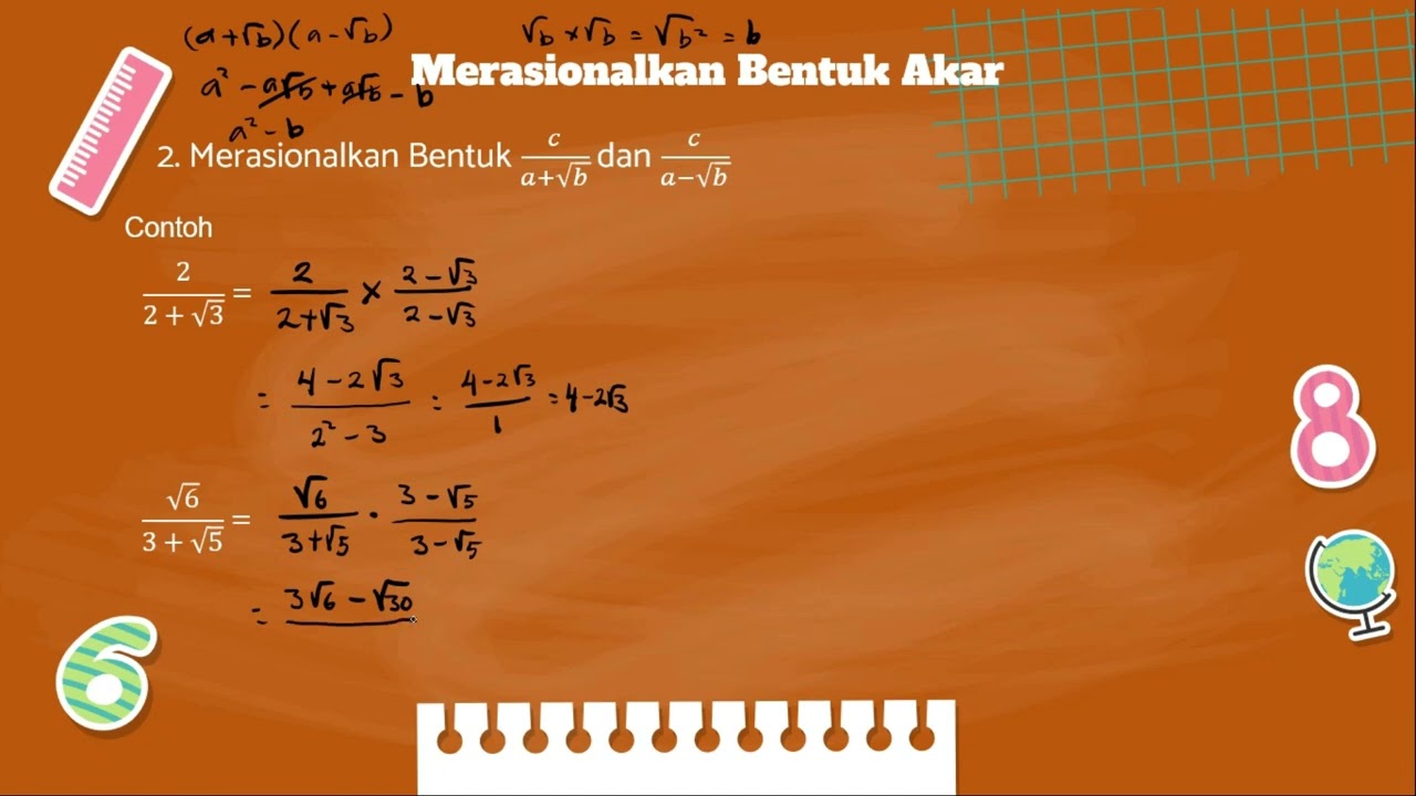 MERASIONALKAN BENTUK AKAR PART 2 - YouTube