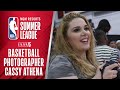 Cassy Athena at 2019 NBA Summer League