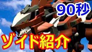 【ゾイド】90秒でわかる！ライガーゼロシュナイダー【ZOIDS】