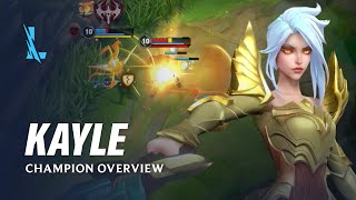 Kayle Champion Overview | Gameplay - League of Legends: Wild Rift