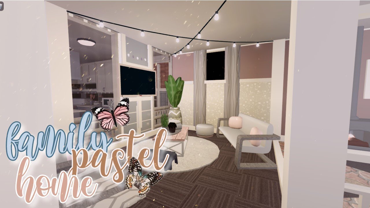 Family Pastel Home Bloxburg Youtube Family Pastel Home Bloxburg Youtube